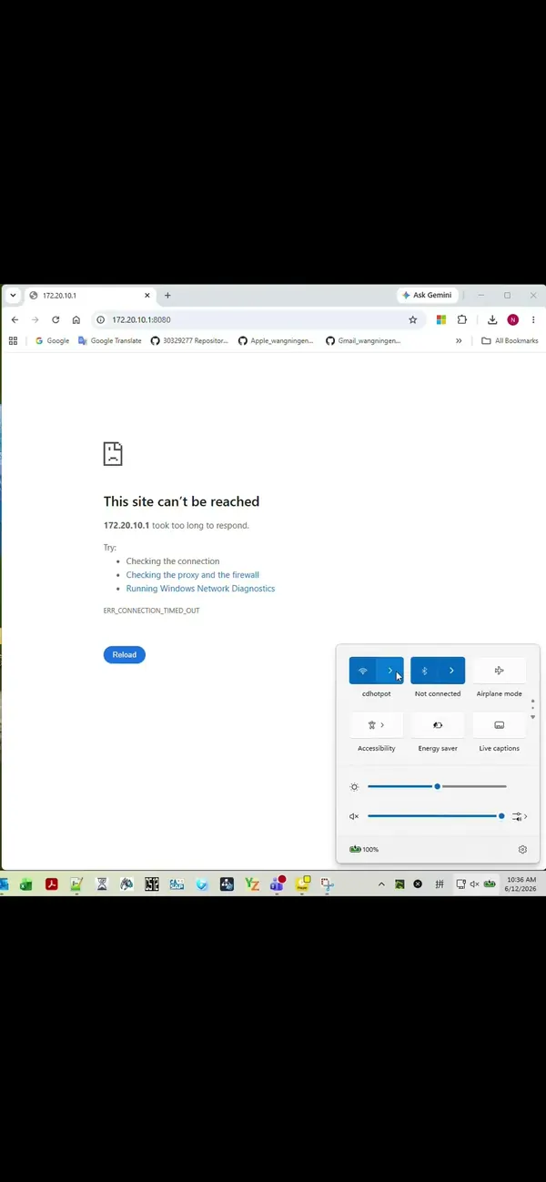 Connecting a Windows PC to the iPhone hotspot from the Wi-Fi list