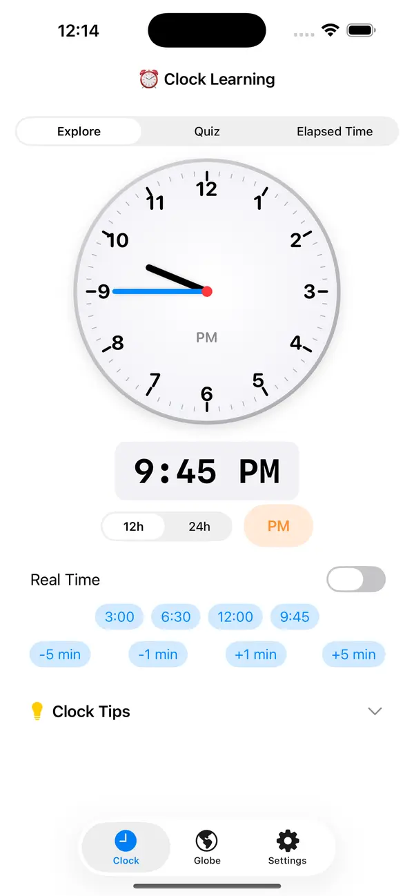 Clock Explorer